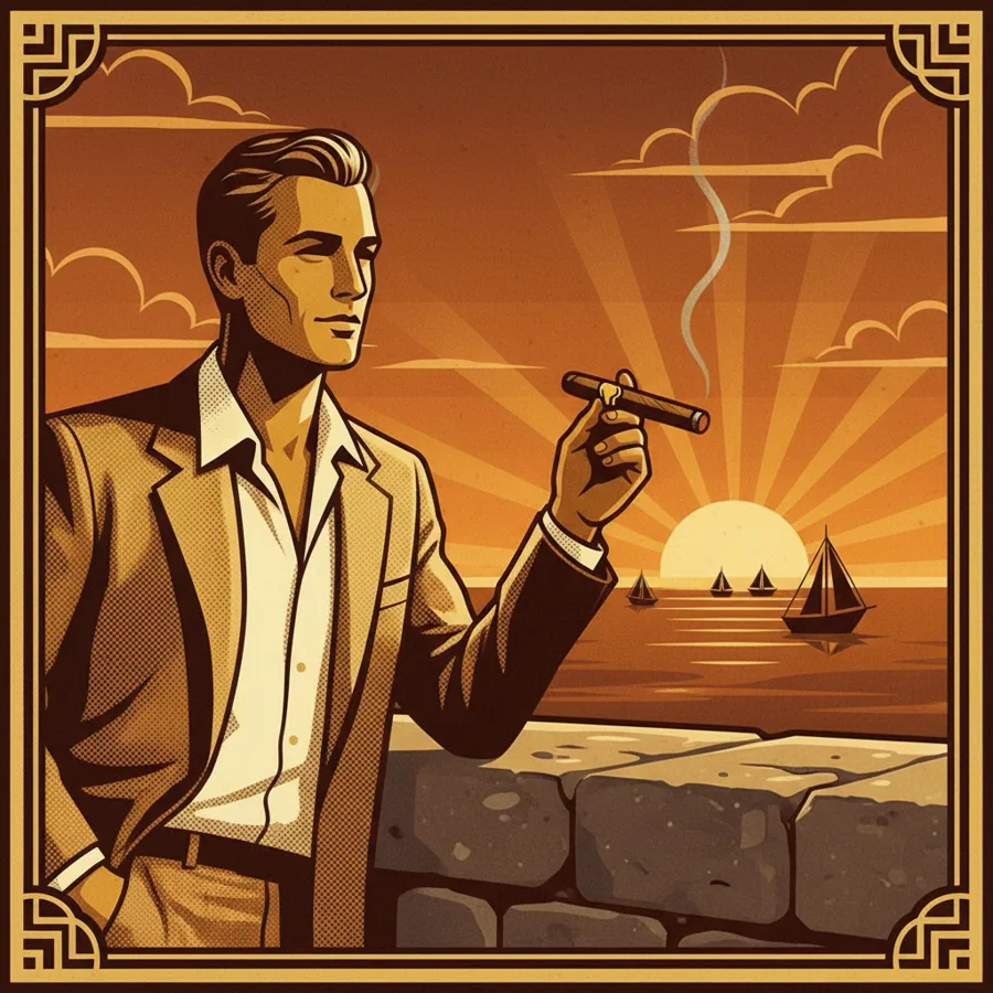 The Voyager: Find the view first, then the cigar.