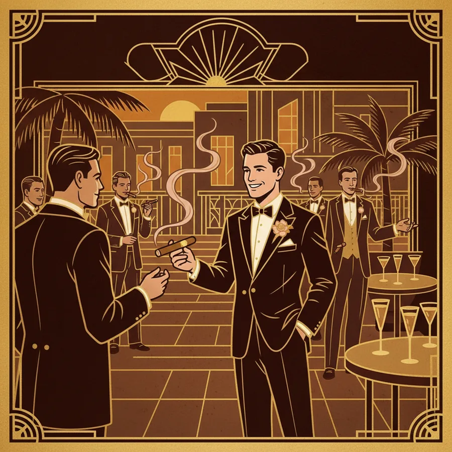 The Showman: A rooftop or a wedding.